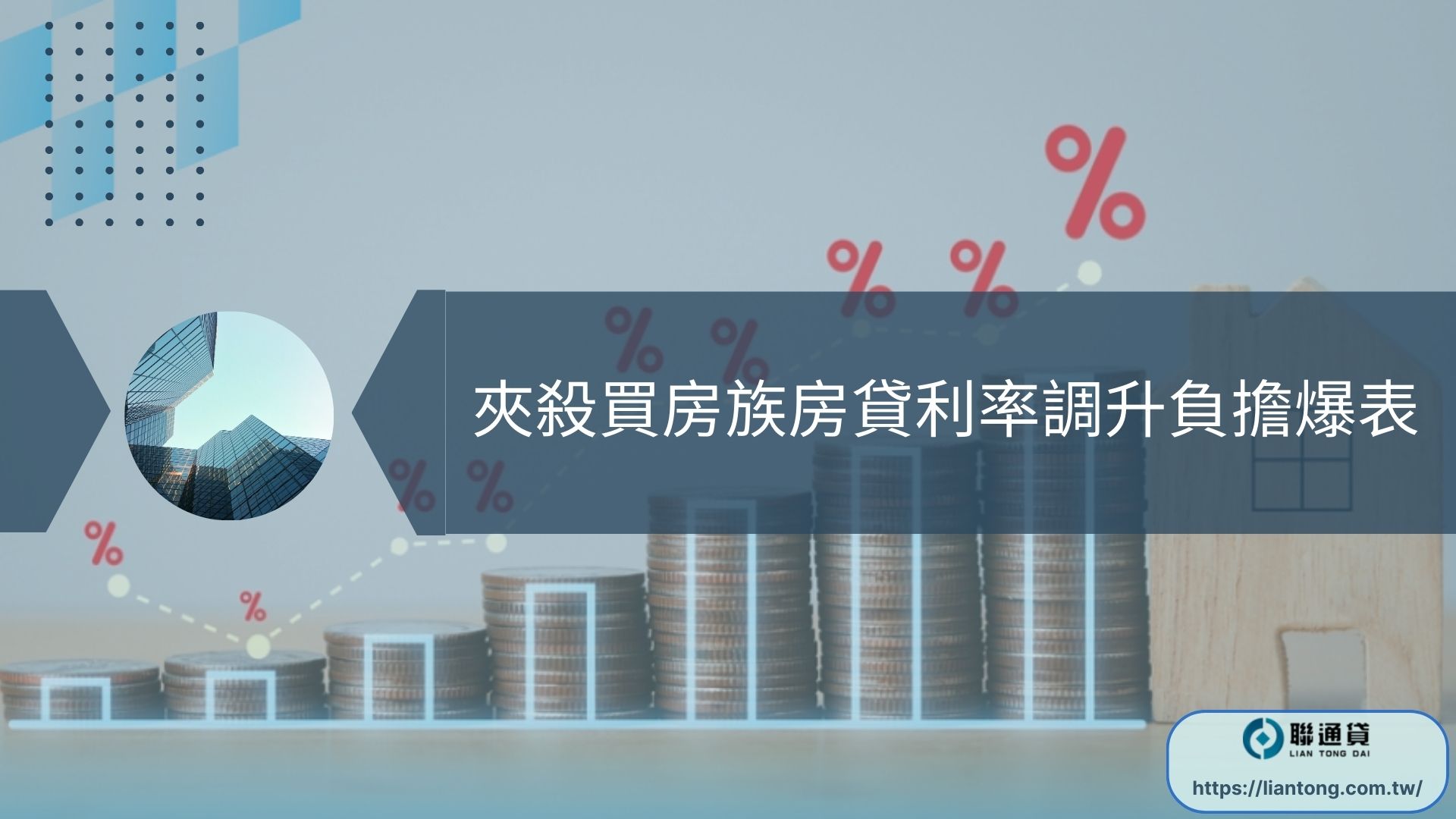 夾殺買房族 房貸利率調升負擔爆表